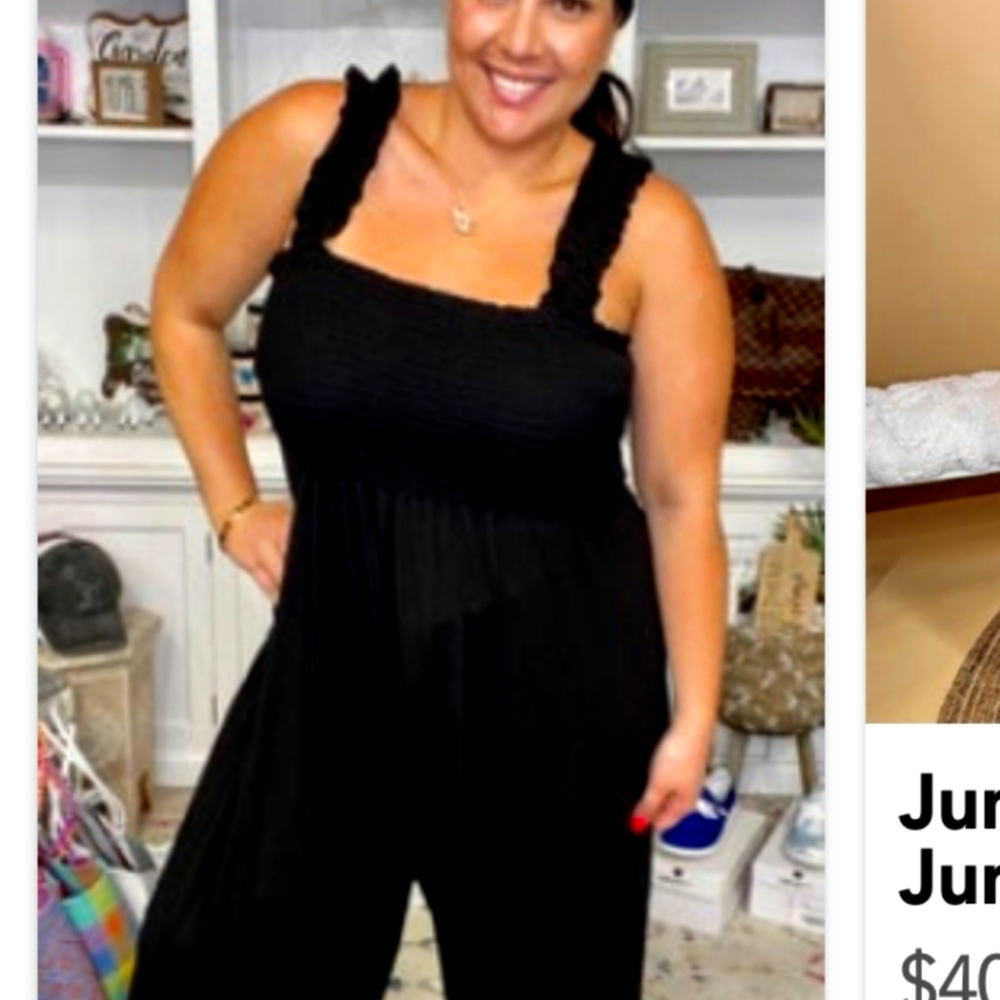 Black jumpsuit